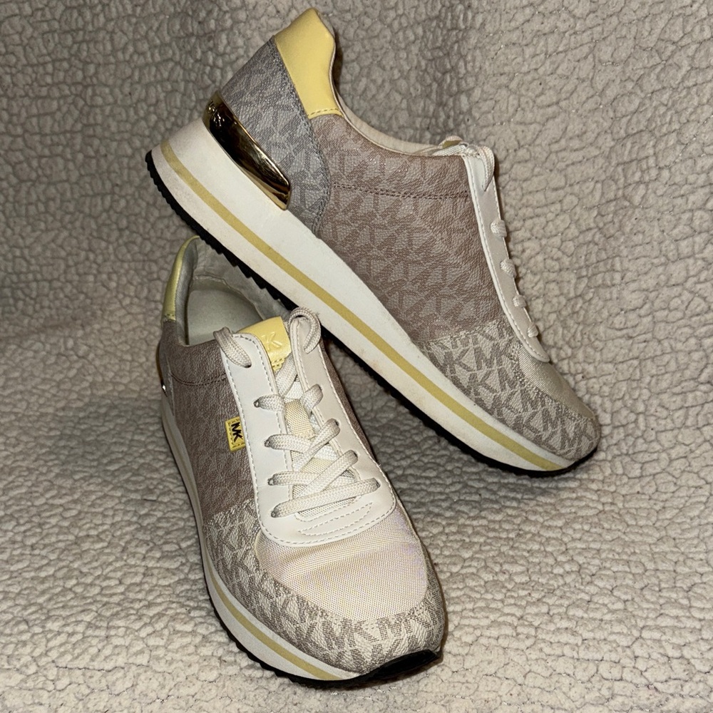 Michael Kors Women's Monique Platform Sneakers - Picture 2 of 6
